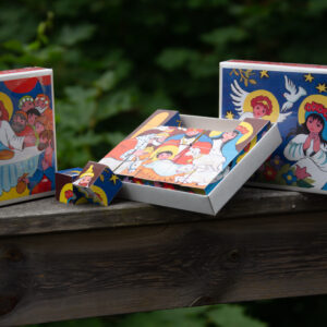Pusleklosser m/bibel-motiv